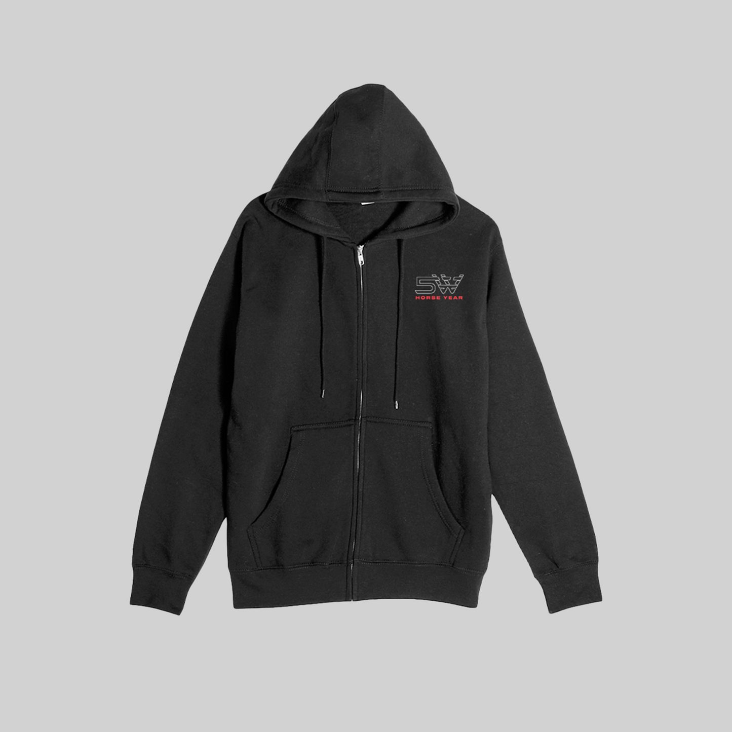 5W Horse Year Zip Up